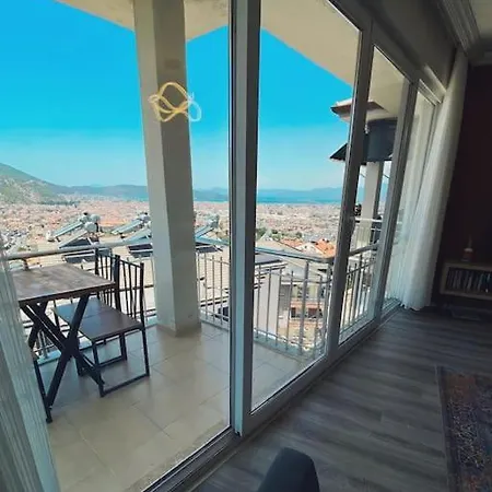 Luna House - Manzara, Jakuzi, 4 Yatak Odasi Apartment Fethiye